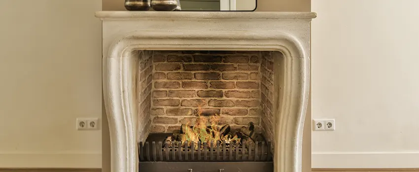Vintage-style Fireplace Redesign in Morton, Illinois